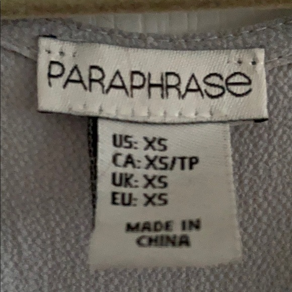 Paraphrase High Low Tank - Picture 4 of 4